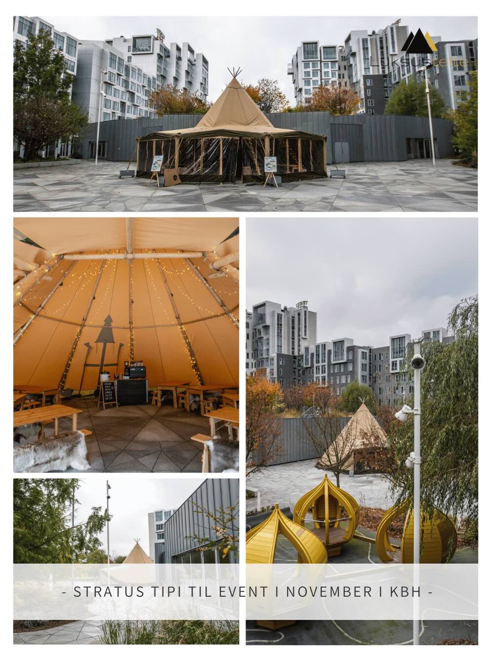 TIPI TELT TIL EVENT I NOVEMBER I KBH