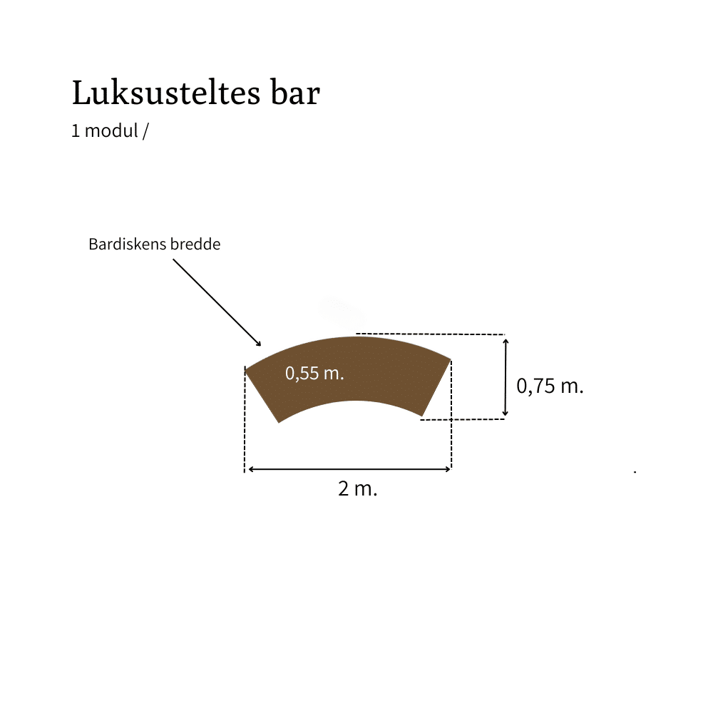 Luksustelte.dk-bar-1-modul